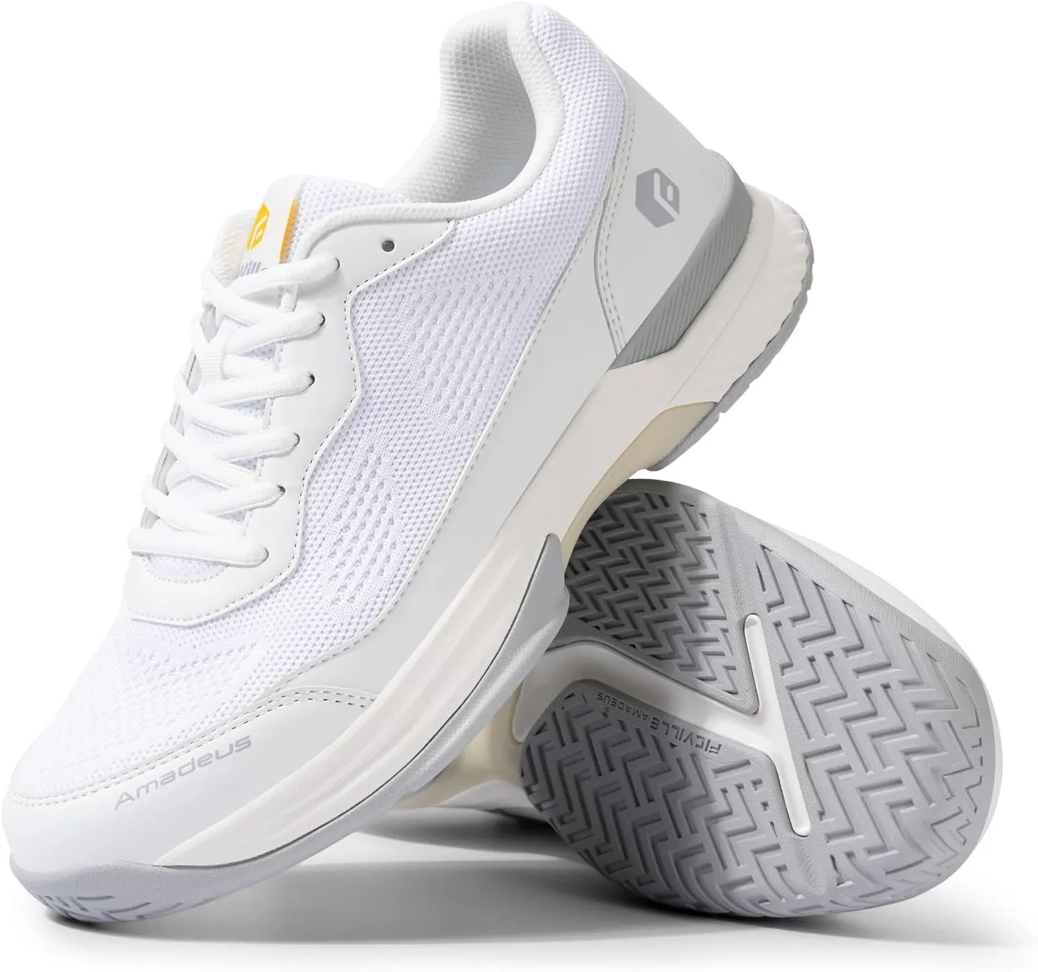 FitVille Wide Pickleball Shoes for Women Tennis Court Shoes Sneakers Court Racquetball Athletic Shoes | Racquet Sport | Arch Support & Wide Toe Box