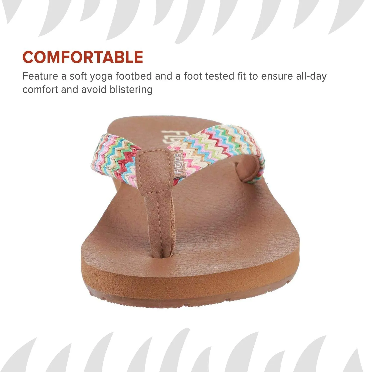 Flojos Women's Juno Weave Flat Sandal