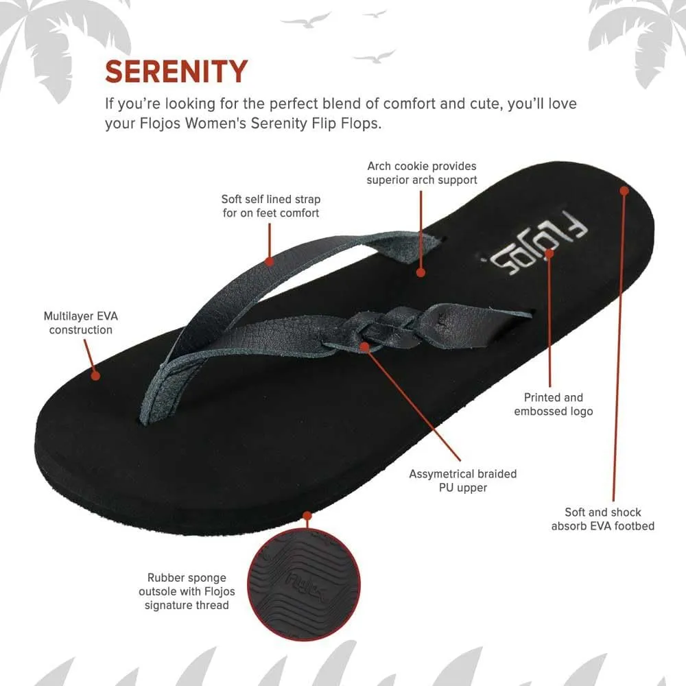 Flojos Women's Serenity Flat Sandal