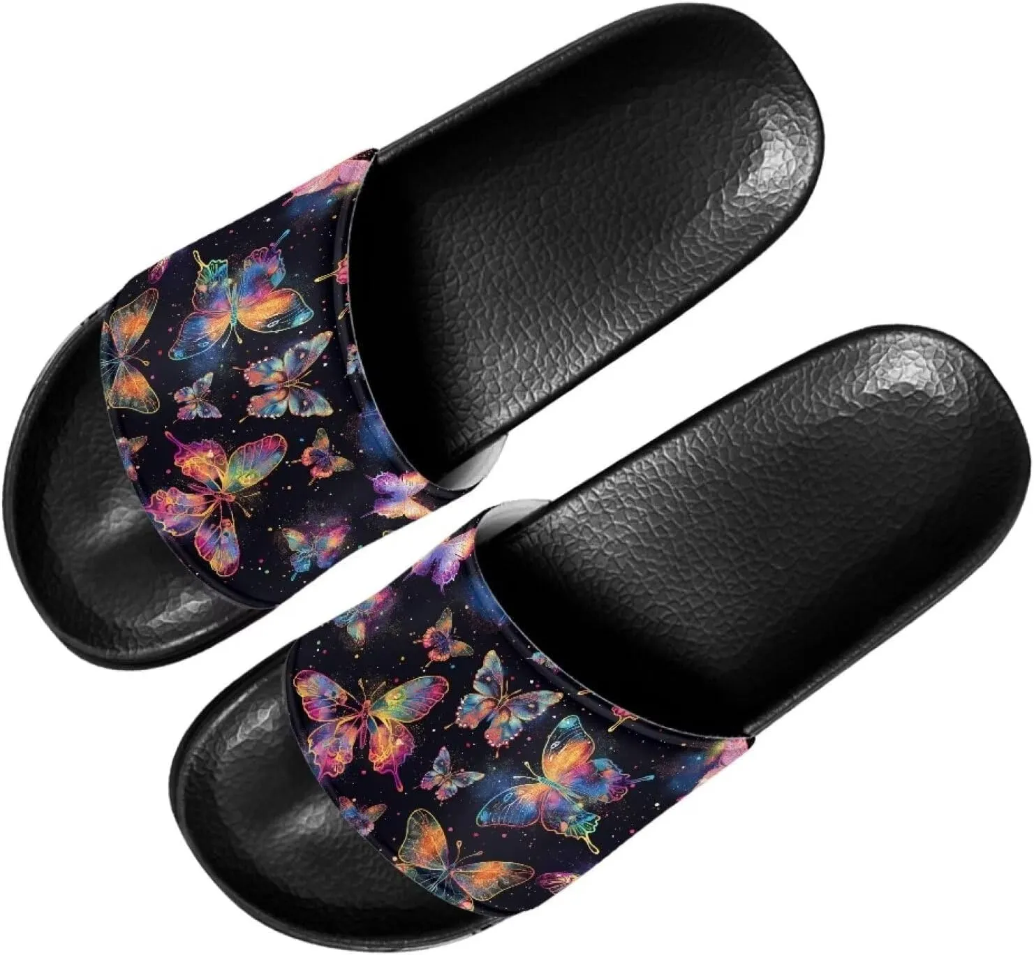 FOR U DESIGNS Sandals Women's Slippers Slides Summer House Shoes Indoor Outdoor Beach Hotel Anti-Skid Slippers