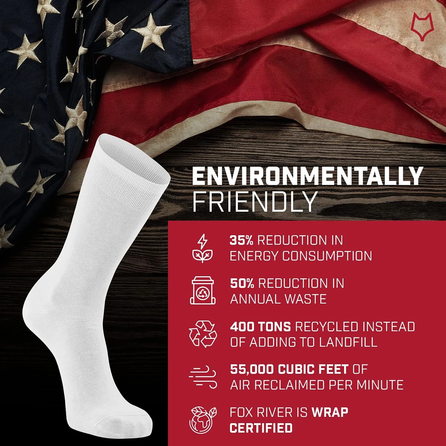 FoxRiver Men's Dry Therm-a-Wick Ultra-Lightweight Liner Crew Socks