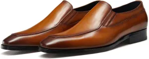 FRASOICUS Mens Dress Shoes Slip-on Loafers Leather Shoes for Men