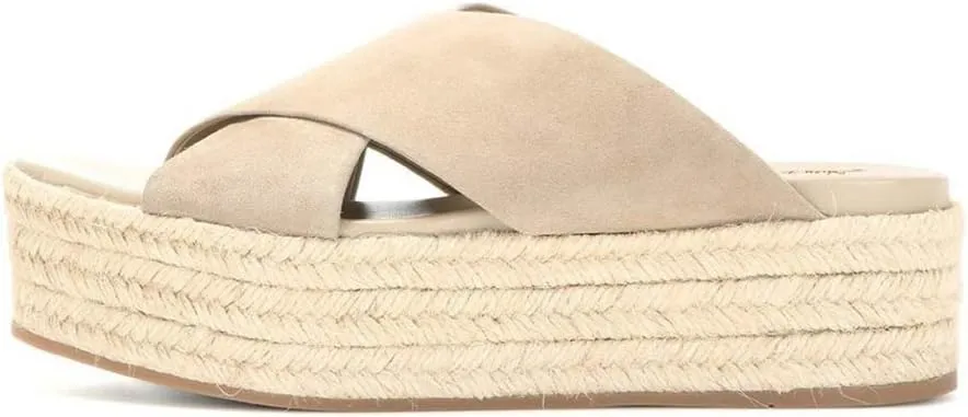 FSJ Women Mules Sandals Comfy Platform Wedge Heels Peep Toe Slip On Sexy Office Shoes Size 4-15 M US