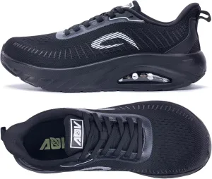 GANNOU Wide Toe Box Shoes for Men Arch Support Walking Shoes Plantar Fasciitis Orthotic Tennis Sneakers