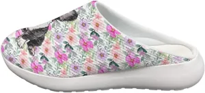 Garden Shoes Slip On for Womens Cute Garden Clogs Outdoor Garden Sandals Mesh Garden Loafers