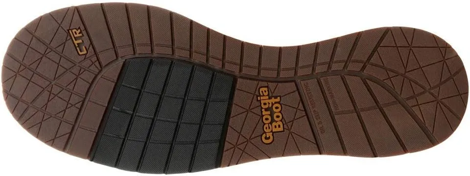 Georgia Boot Men's Brown Amp Lt Wedge Chelsea BRN 5" Work