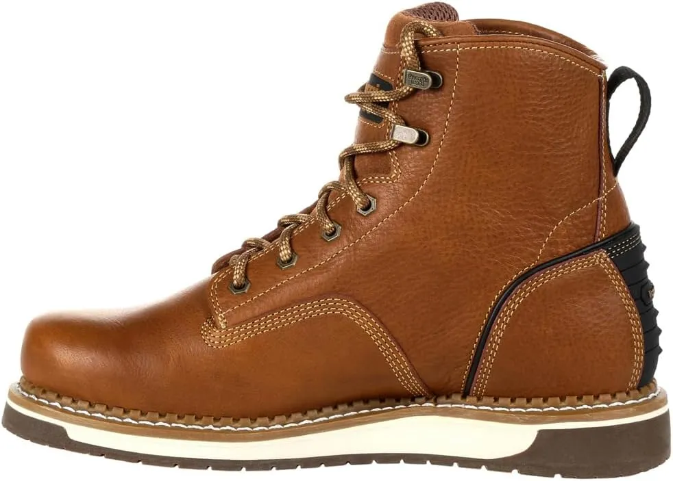 Georgia Boot Men's Brown Amp Lt Wedge Industrial Boot