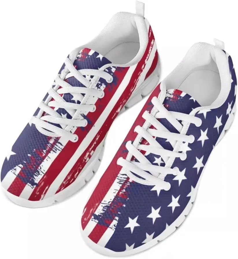 GIFTPUZZ Mens Lace Up Athletic Trainers Running Sneakers Wedge Breathable Gym Lightweight Sports Tennis Shoes