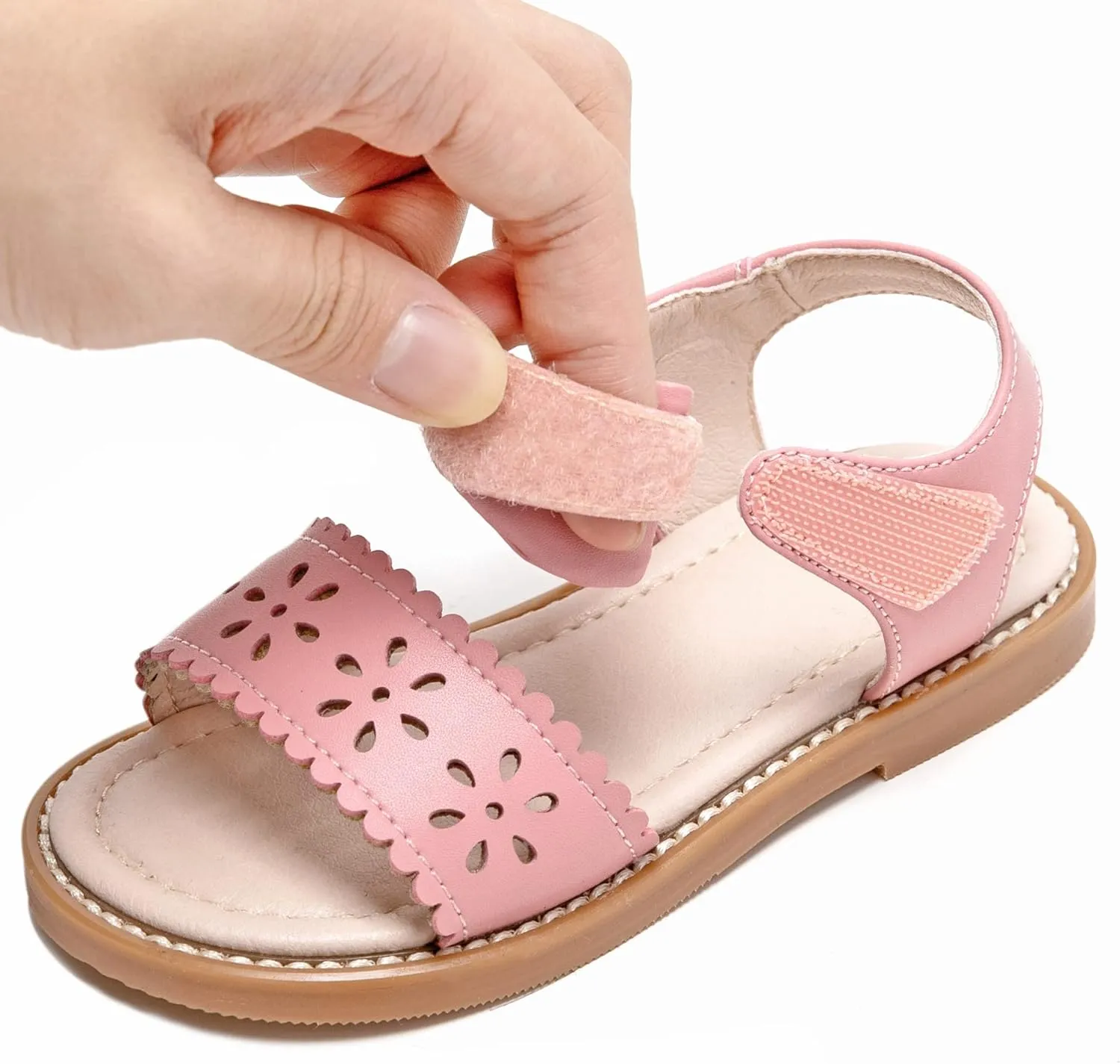 GINFIVE Toddler Girls Sandals Little Girls Kids Summer Shoes Toddler Sandals
