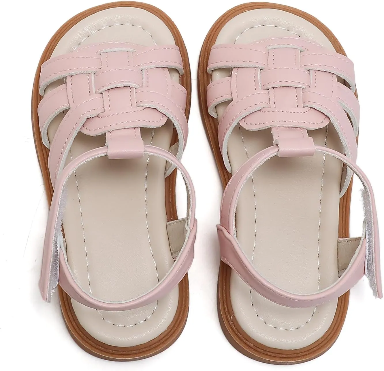 Girl's Sandals Princess Dress Shoes Toddler Flower Princess Beach Sandals