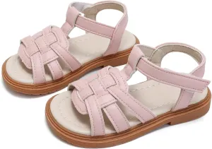 Girl's Sandals Princess Dress Shoes Toddler Flower Princess Beach Sandals