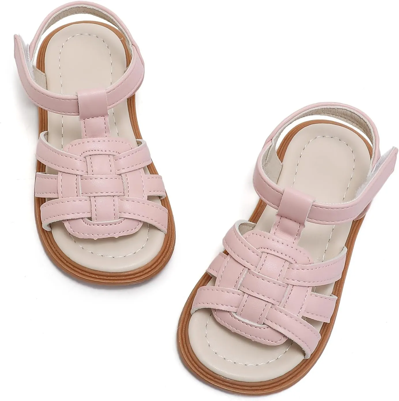 Girl's Sandals Princess Dress Shoes Toddler Flower Princess Beach Sandals