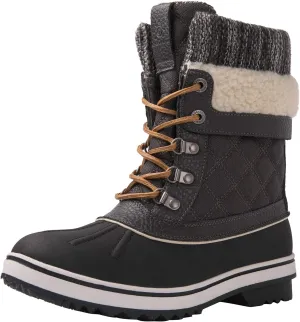 GLOBALWIN Women's Waterproof Winter Boots Snow Boots For Women