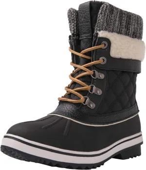 GLOBALWIN Women's Waterproof Winter Boots Snow Boots For Women