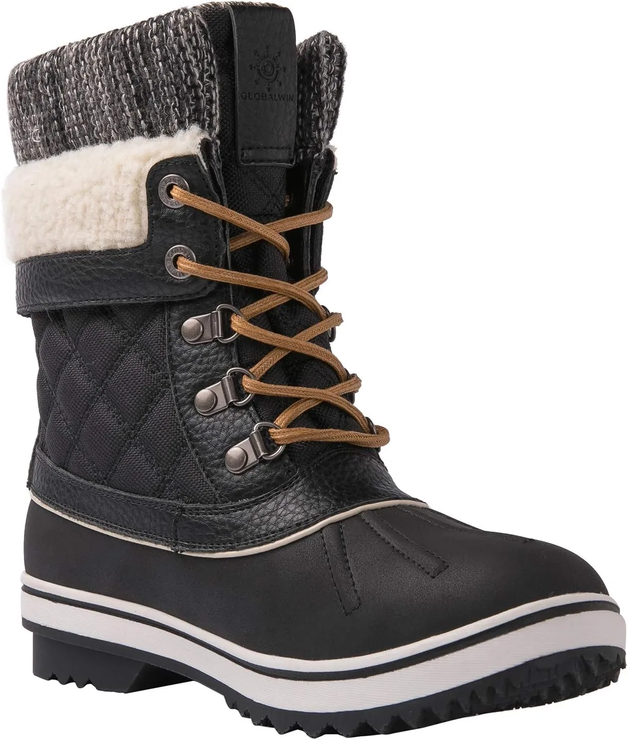 GLOBALWIN Women's Waterproof Winter Boots Snow Boots For Women