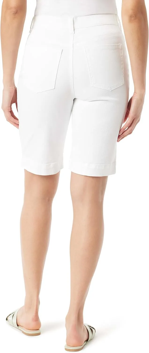 Gloria Vanderbilt Women's Amanda Bermuda High Rise Short Standard