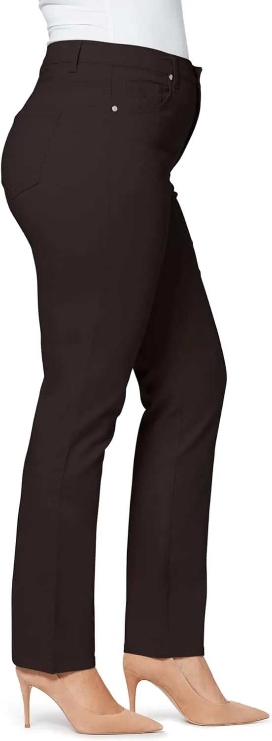 Gloria Vanderbilt Women's Amanda Classic High Rise Tapered Jean Plus Size