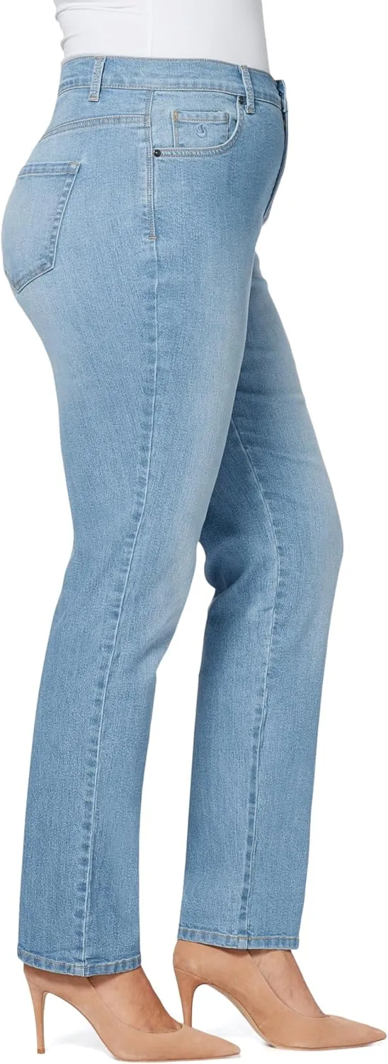 Gloria Vanderbilt Women's Amanda Classic High Rise Tapered Jean Plus Size