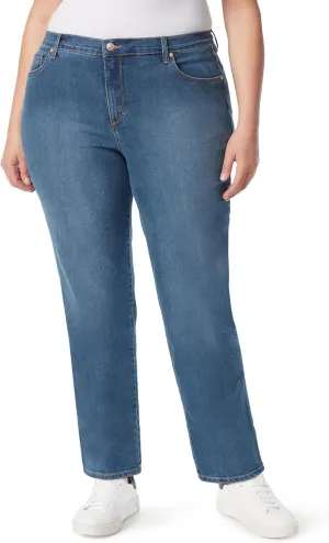 Gloria Vanderbilt Women's Amanda Classic High Rise Tapered Jean Plus Size