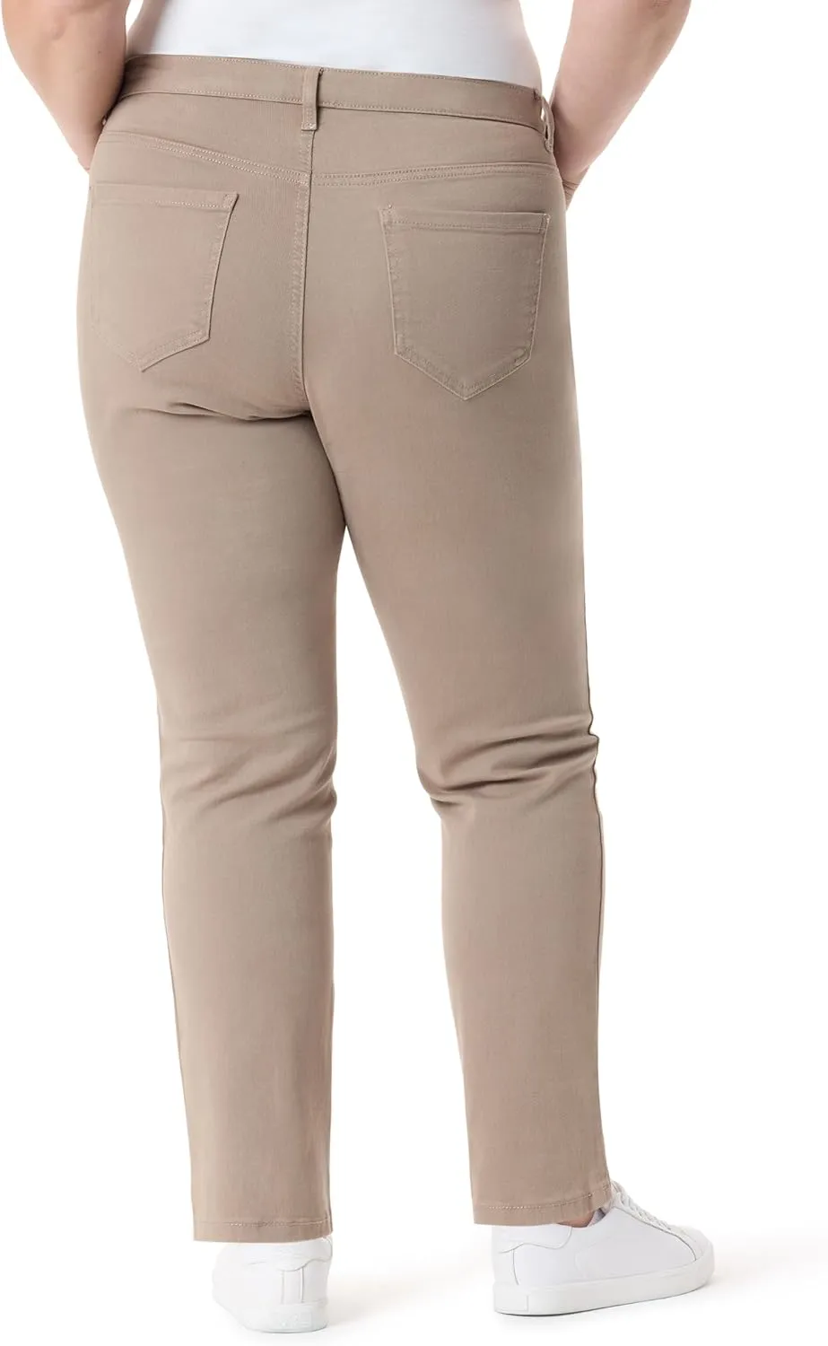 Gloria Vanderbilt Women's Amanda Classic High Rise Tapered Jean Plus Size
