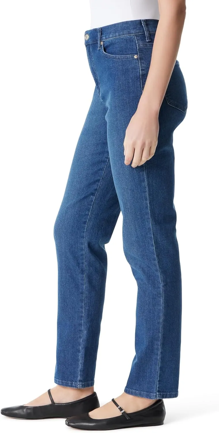 Gloria Vanderbilt Women's Amanda Classic High Rise Tapered Jean