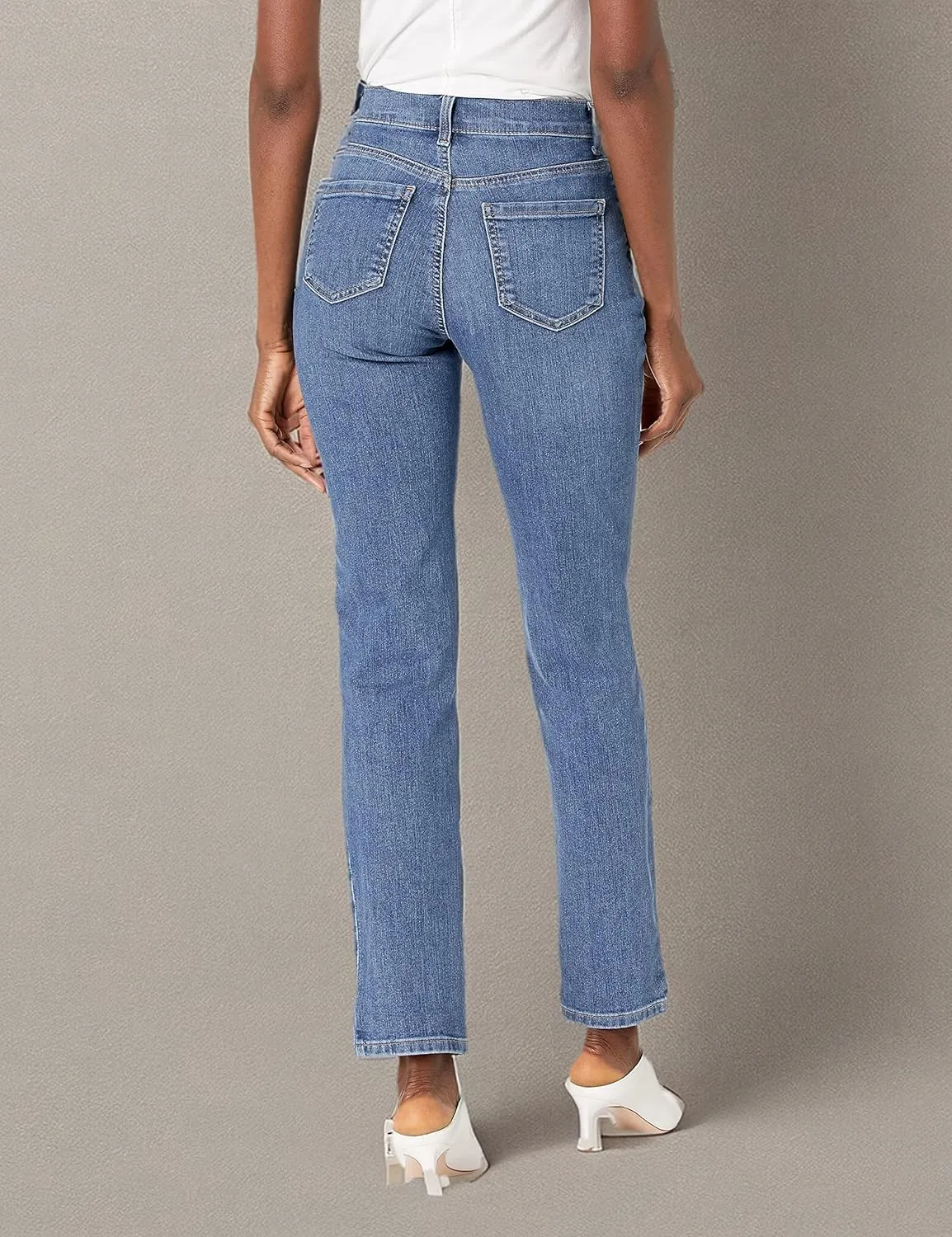 Gloria Vanderbilt Women's Amanda Classic High Rise Tapered Jean