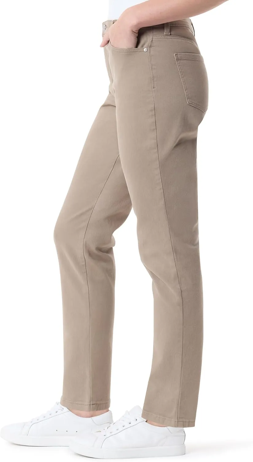 Gloria Vanderbilt Women's Amanda Classic High Rise Tapered Jean
