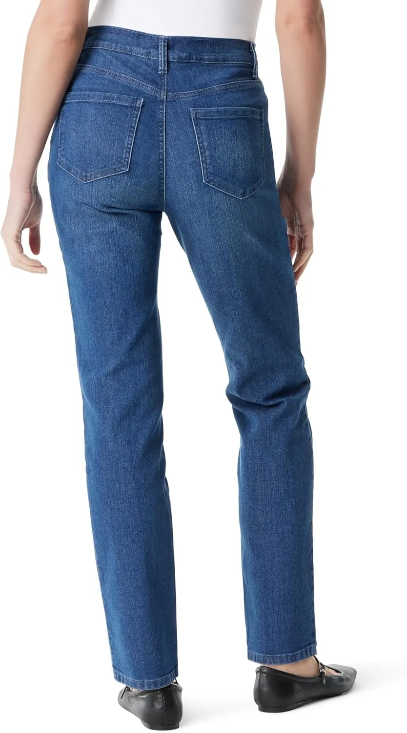 Gloria Vanderbilt Women's Amanda Classic High Rise Tapered Jean
