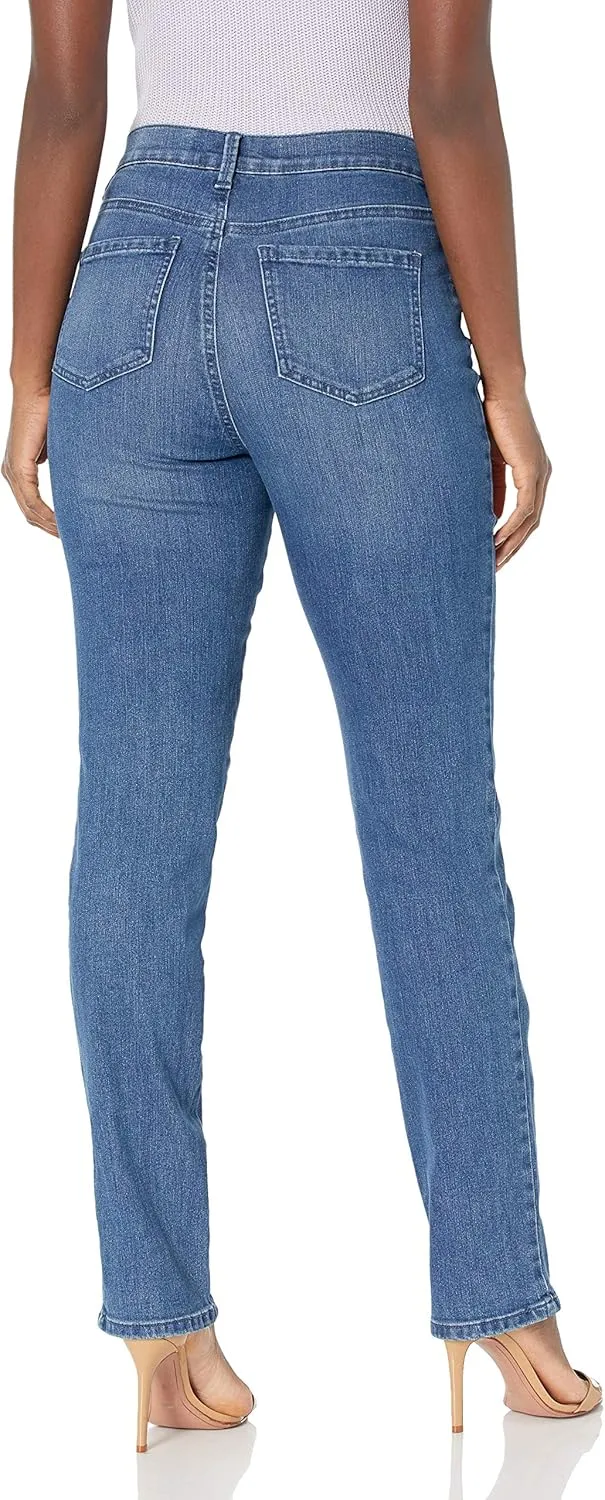 Gloria Vanderbilt Women's Amanda Classic High Rise Tapered Jean