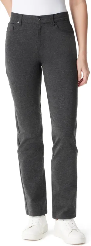 Gloria Vanderbilt Women's Amanda Ponte High Rise Knit Pant Standard