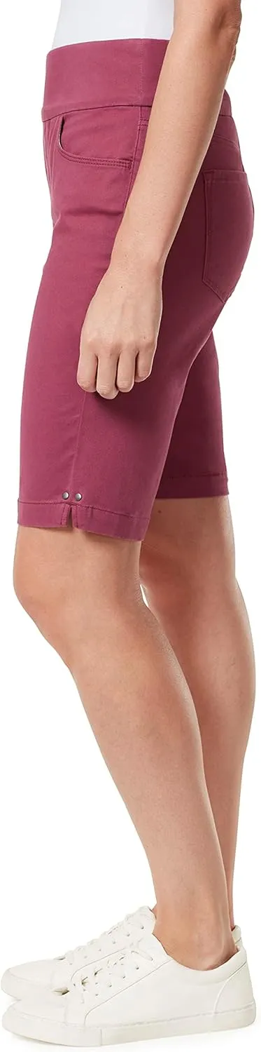 Gloria Vanderbilt Women's Amanda Pull on Bermuda Short