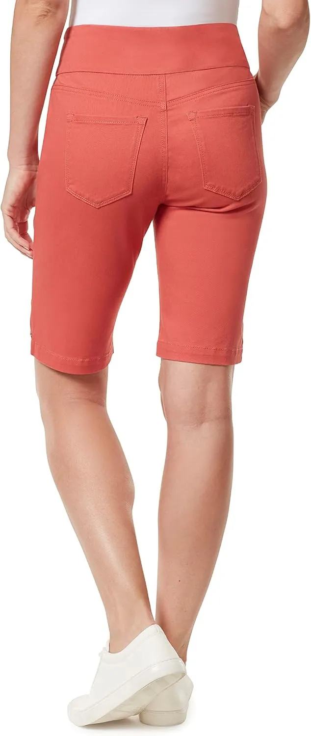 Gloria Vanderbilt Women's Amanda Pull on Bermuda Short