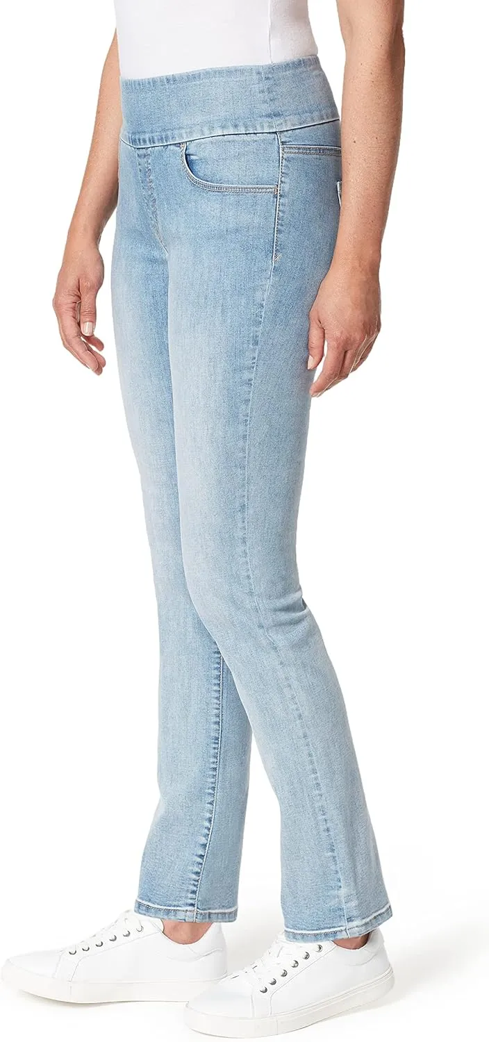 Gloria Vanderbilt Women's Amanda Pull on High Rise Jean Standard