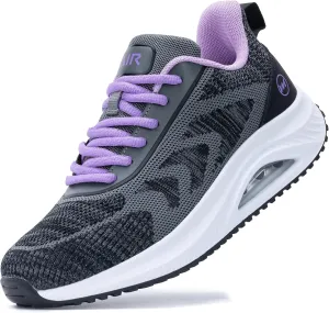Gyeice Women's Air Arch Support Walking Shoes Tennis Fashion Sneakers Comfortable Orthotic Shoes for Plantar Fasciitis US 5.5-11