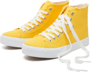 hash bubbie Unisex Canvas High top Sneakers Women's Classic Fashion High Tops Canvas Shoes Casual Tennis Shoes for Men