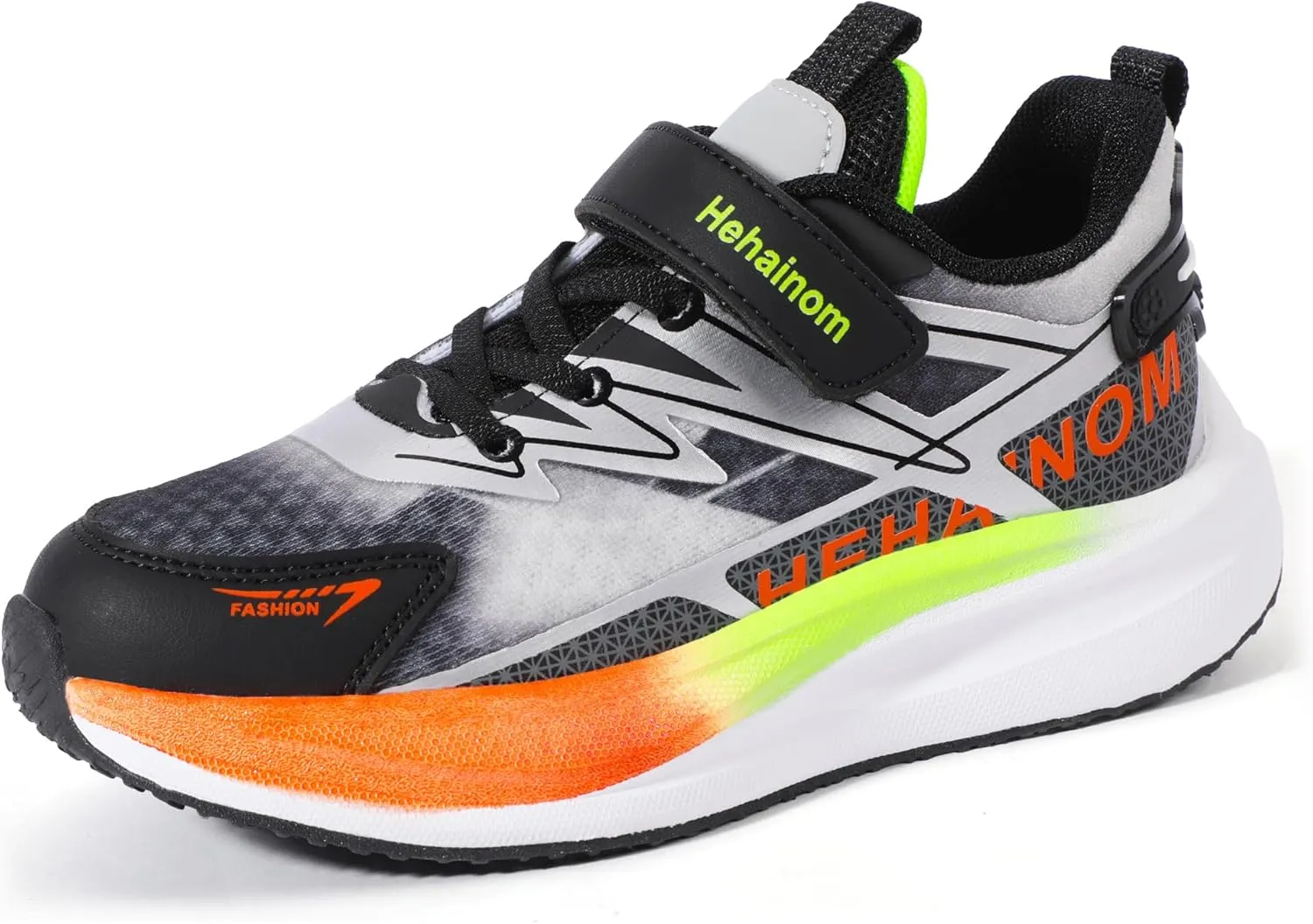 Hehainom Kids Shoes Boys Girls Sneskers Carbon Plated Athletic Running Shoes Toddler Little Big Kid Tennis Shoes