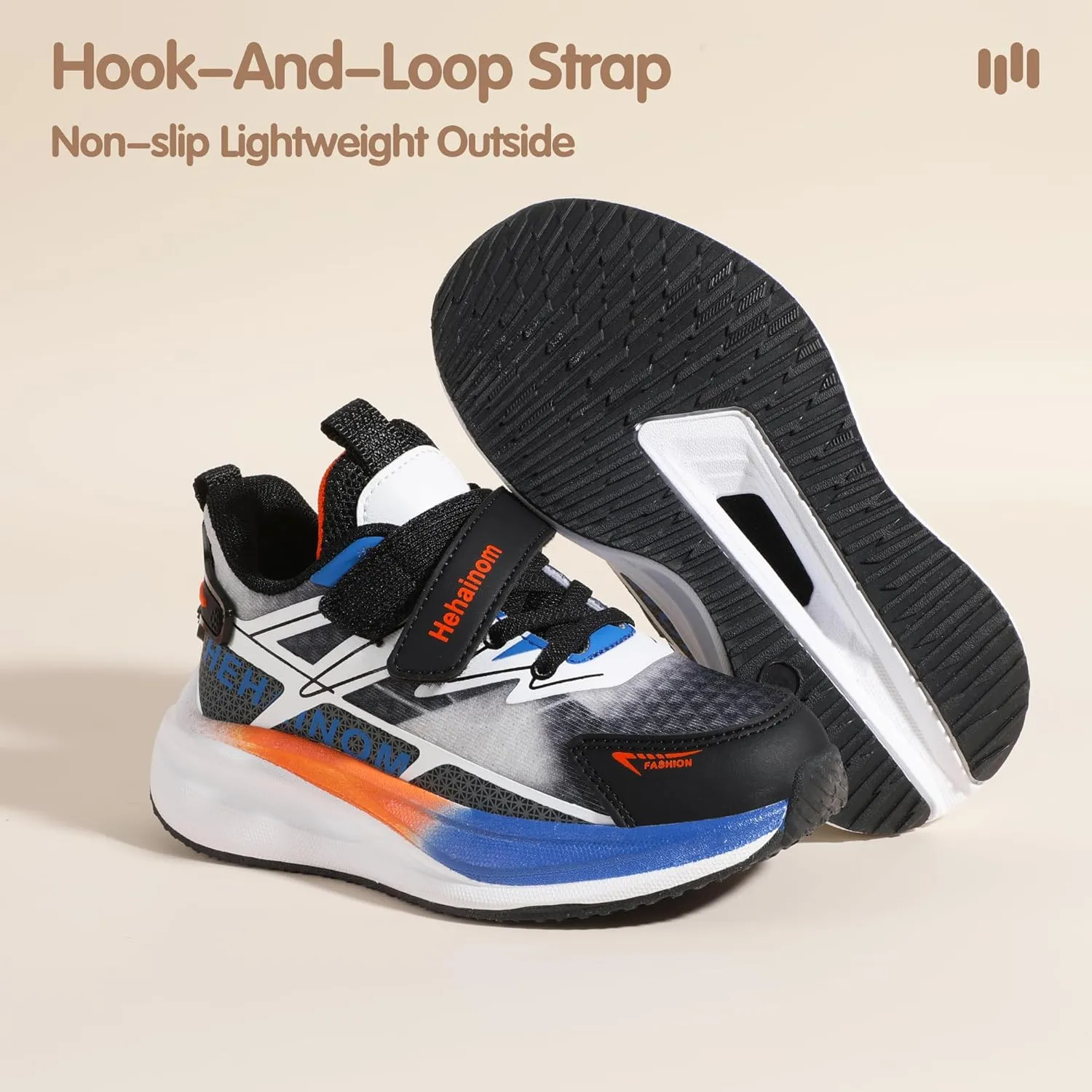 Hehainom Kids Shoes Boys Girls Sneskers Carbon Plated Athletic Running Shoes Toddler Little Big Kid Tennis Shoes