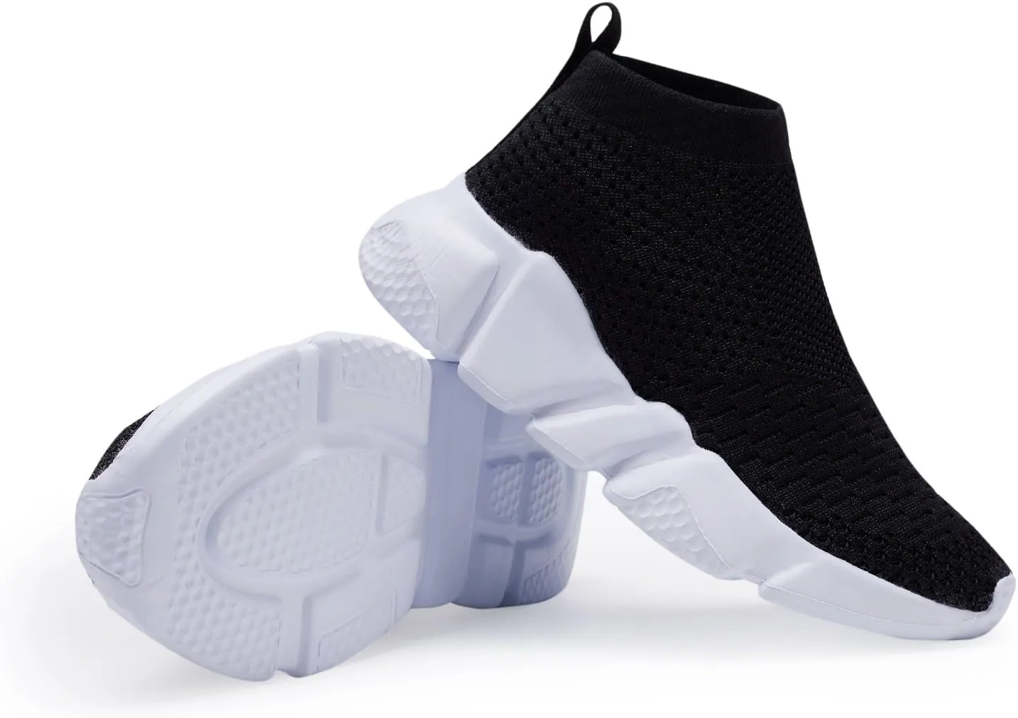 Hetios Girls Sneakers Running Shoes High-Heeled Socks Shoes Boys Athletic Sneakers Kids Sock Shoes (Toddler/Little Kid/Big Kid)