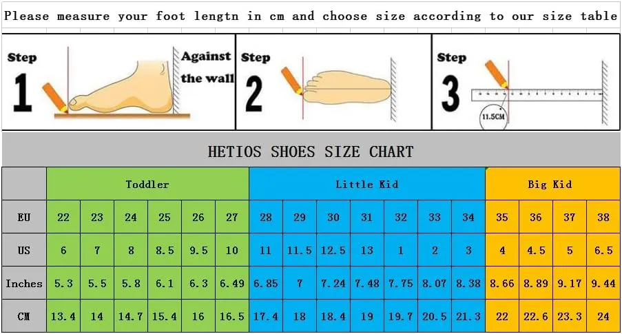 Hetios Girls Sneakers Running Shoes High-Heeled Socks Shoes Boys Athletic Sneakers Kids Sock Shoes (Toddler/Little Kid/Big Kid)