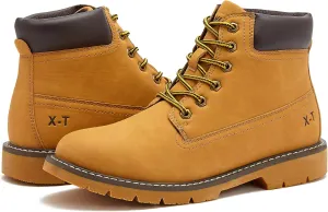HI-TEC Reznor Soft Toe Men's Work Boots, Vegan Leather, 6 Inch