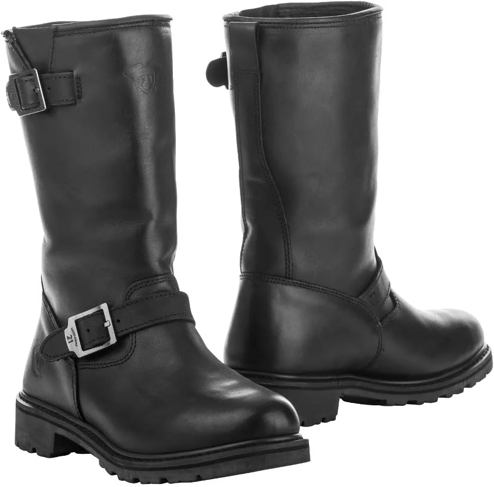 Highway 21 Primary Engineer Boots for Men and Women, Protective Motorcycle Boots for Rugged Riding