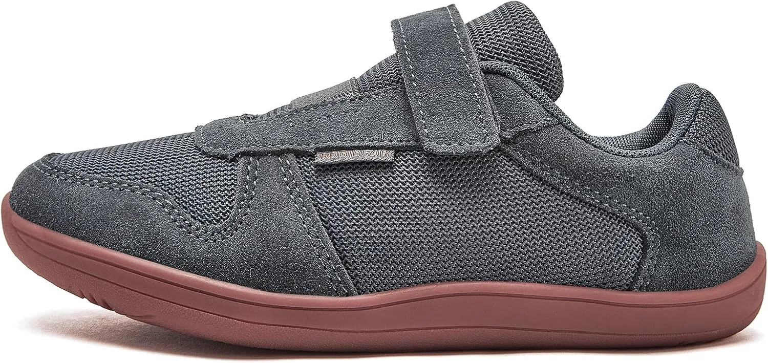 HOBIBEAR Kids Wide Barefoot Shoes Boys Girls Minimalist Zero Drop Sneakers(Toddler/Little Kid/Big Kid)