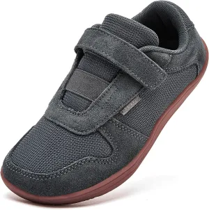 HOBIBEAR Kids Wide Barefoot Shoes Boys Girls Minimalist Zero Drop Sneakers(Toddler/Little Kid/Big Kid)