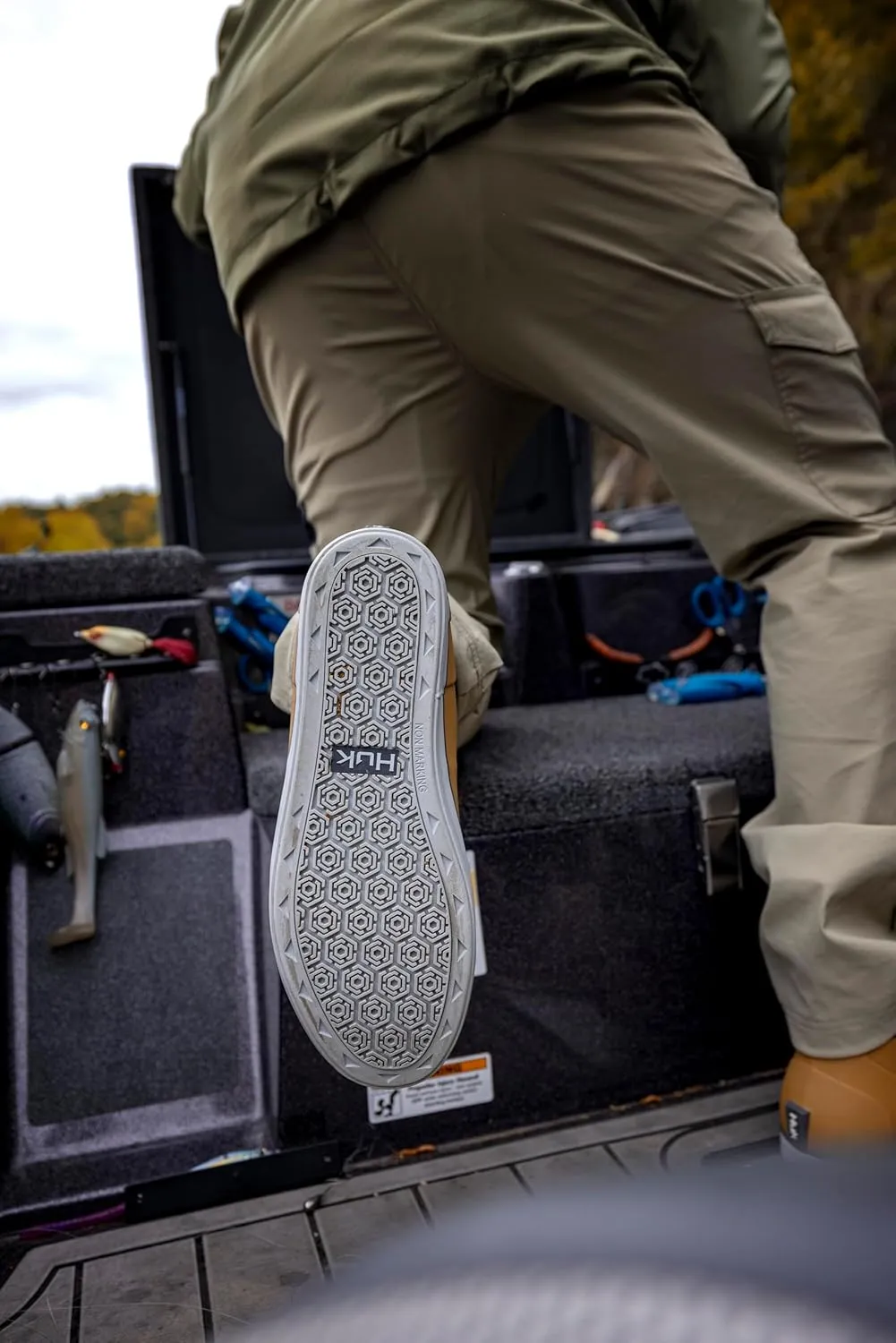 HUK Men's Rogue Wave Shoe | High-Performance Fishing & Deck Boot Rain