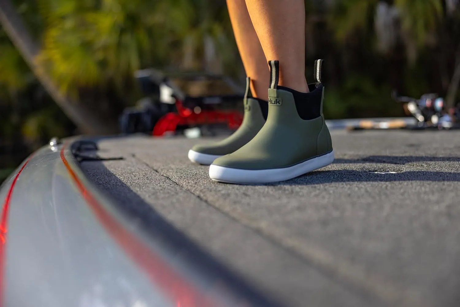 HUK Women's Rogue Wave Shoe, Fishing & Deck Boot Rain