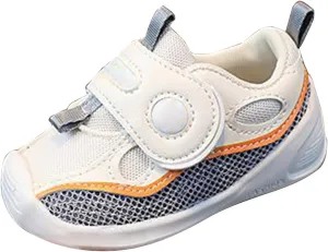 Infant Toddler Boys Girls Canvas Sneakers Mesh Slip On Running Anti Slip Shoes for Babies First Walking Crib Shoes