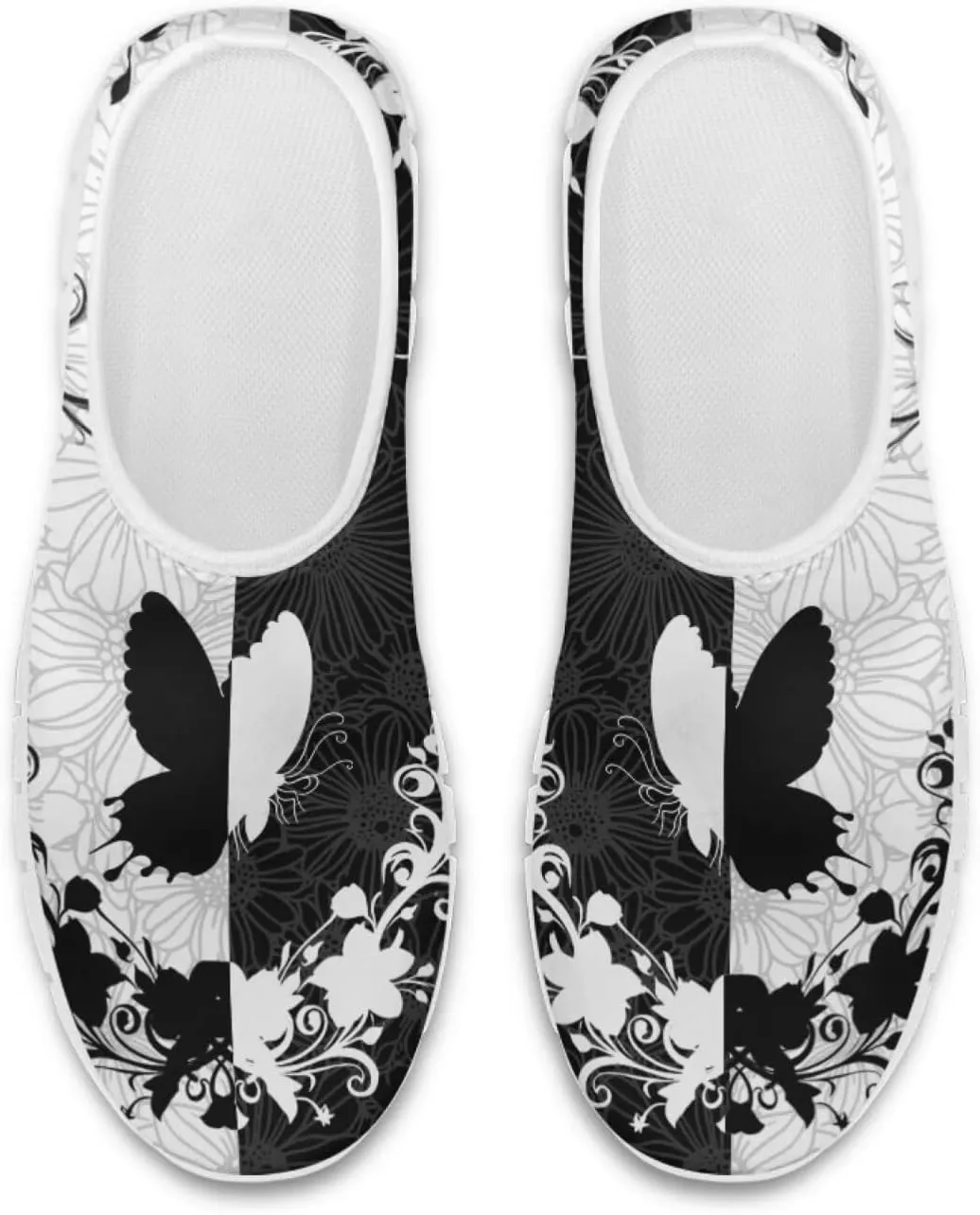 Insects Print Men Slip On Shoes Mesh Flats Shoes Women Breathable Loafers Shoes Comfortable Walking Training Shoes for Business Daily Wear