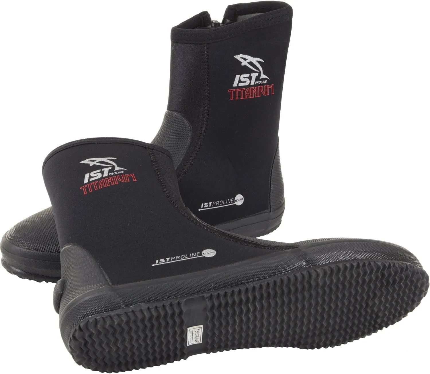 IST Titanium-Lined Scuba Diving Booties