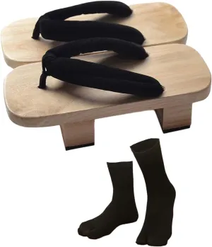Japanese Wooden Clogs, Japanese Shoes for Everyday, Dorm, Beach, Home