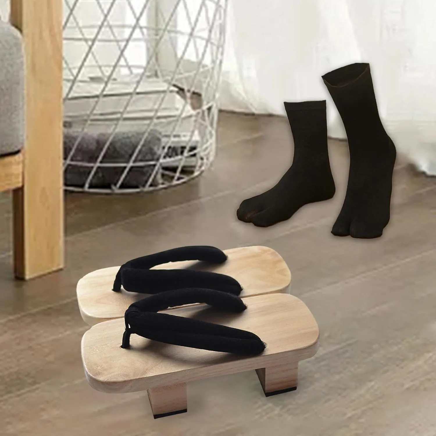 Japanese Wooden Clogs, Japanese Shoes for Everyday, Dorm, Beach, Home